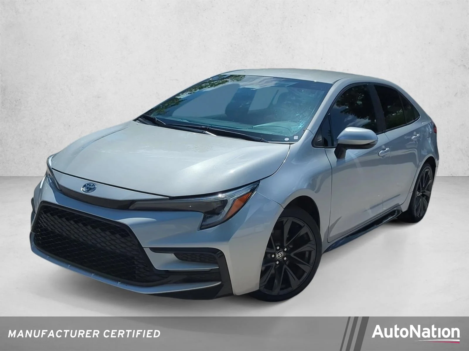 Used 2024 Classic Silver Metallic Toyota SE image 1