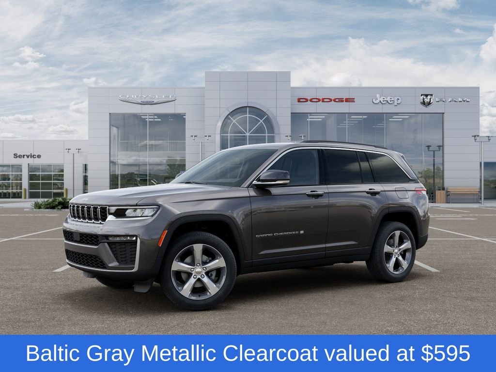 New 2026 Baltic Gray Metallic Clear-Coat Exterior Paint Jeep Limited image 2