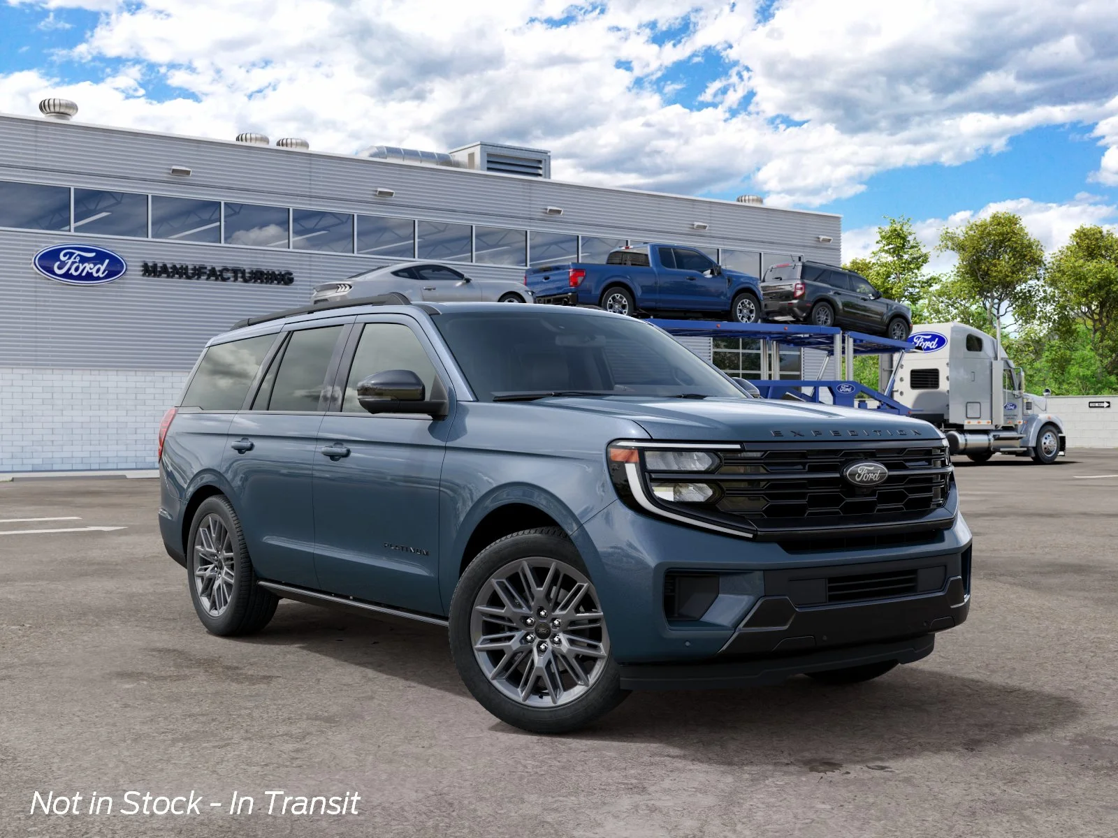 New 2027 Nocturnal Blue Metallic Ford Platinum image 4