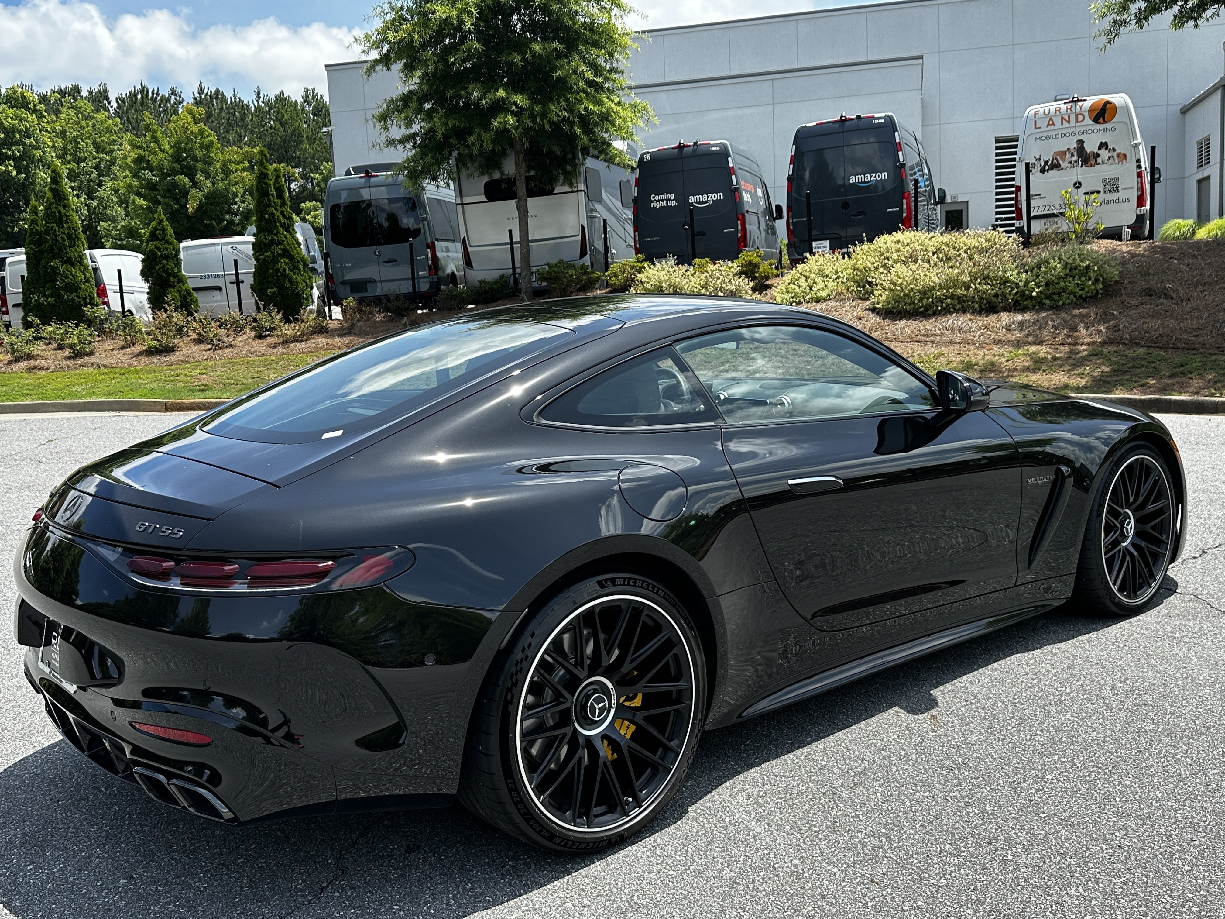 Certified Used 2024 Black Mercedes-Benz AMG® GT 55 image 8