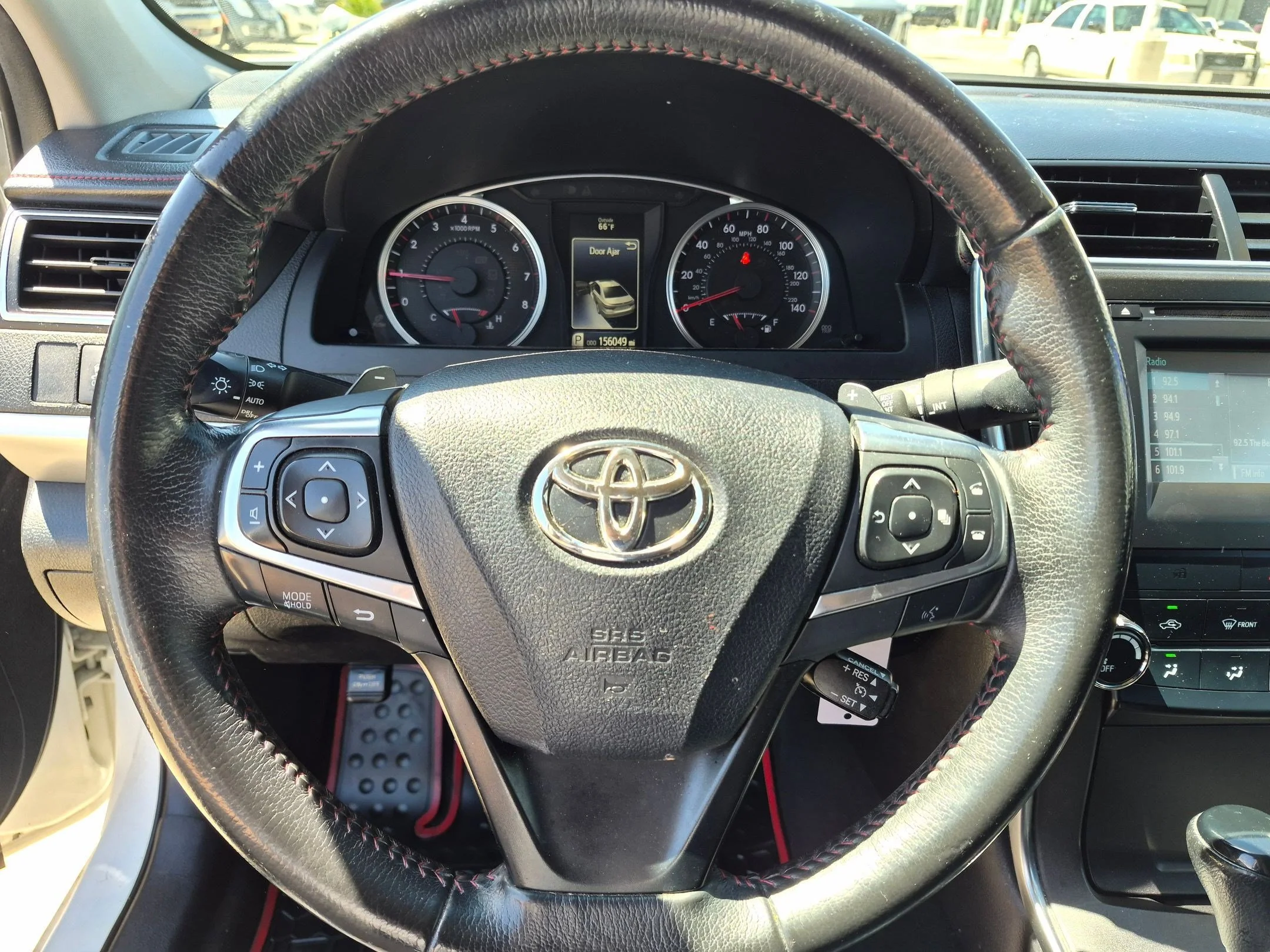 Used 2017 Super White Toyota SE image 16