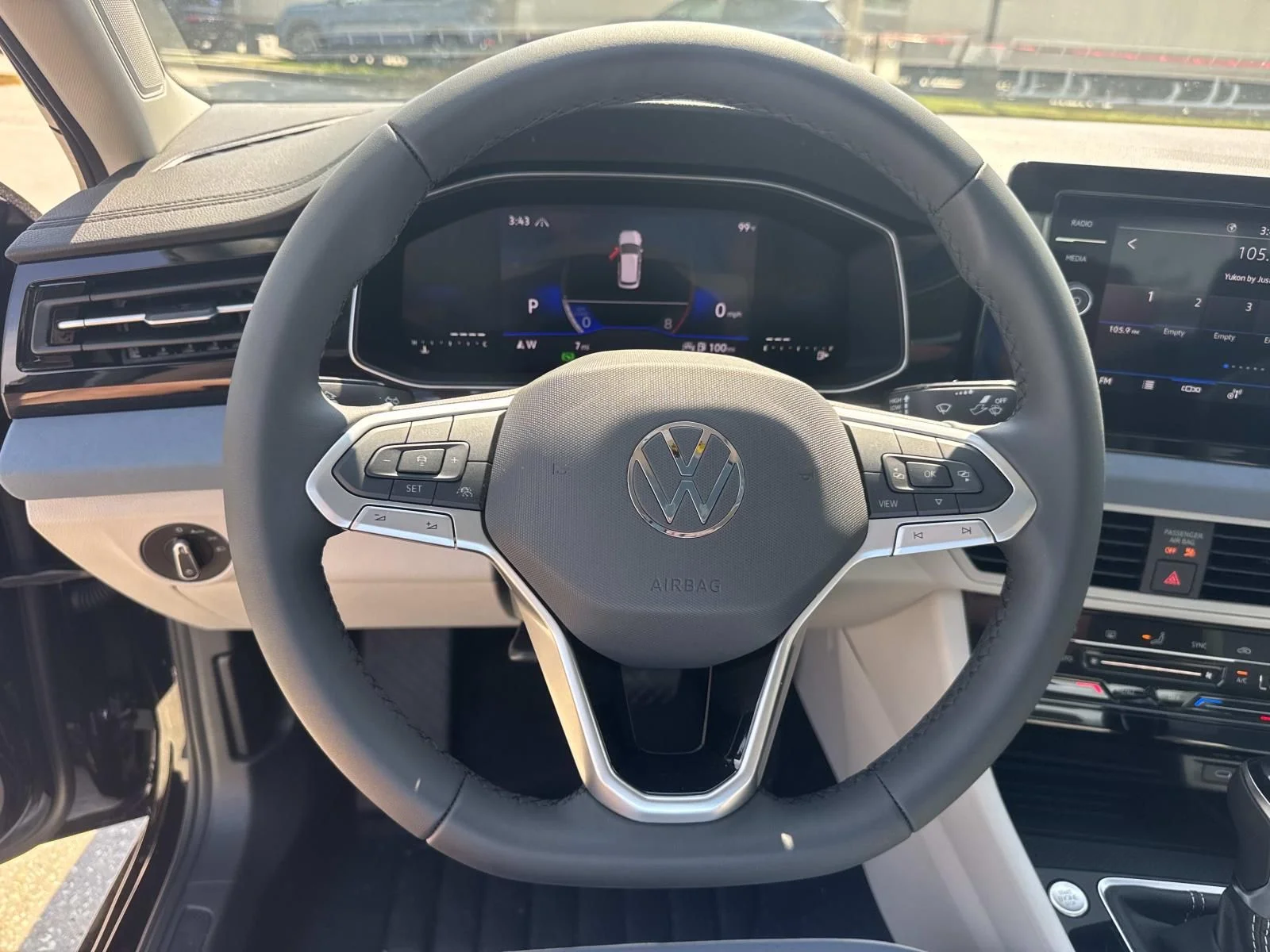 New 2026 Black Volkswagen 1.5T SE image 15