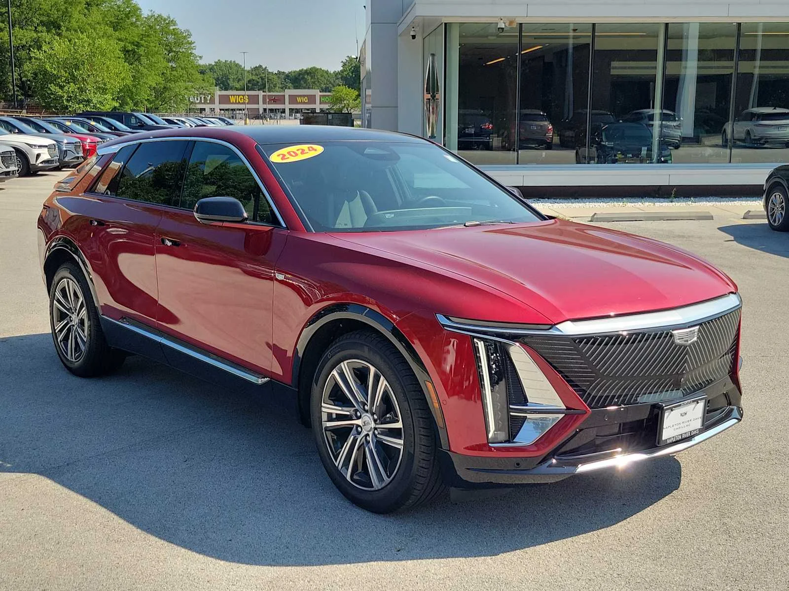 Certified Used 2024 Radiant Red Tintcoat Cadillac Luxury 1 image 2