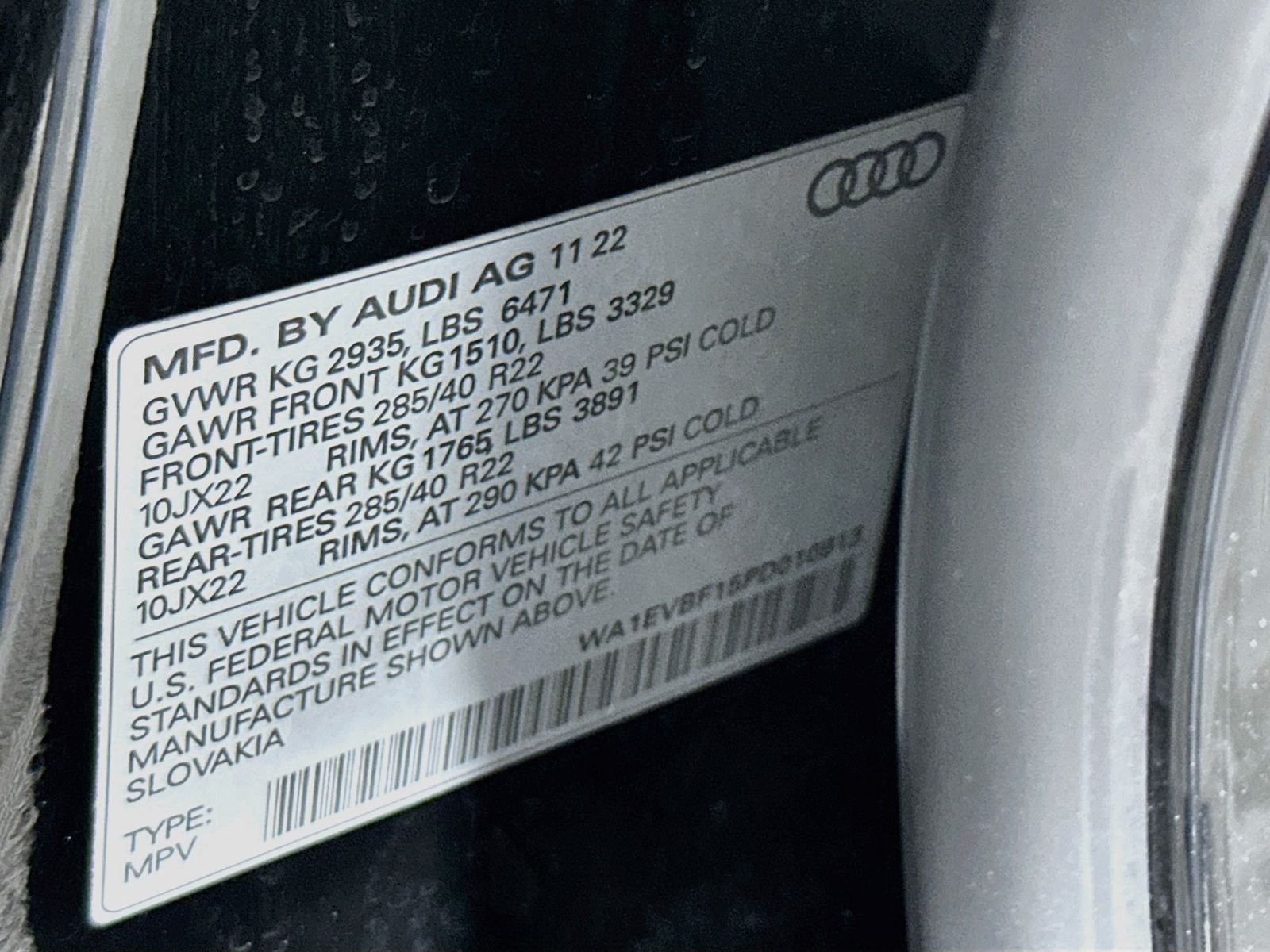 Used 2023 Mythos Black Metallic Audi 55 Premium Plus image 34