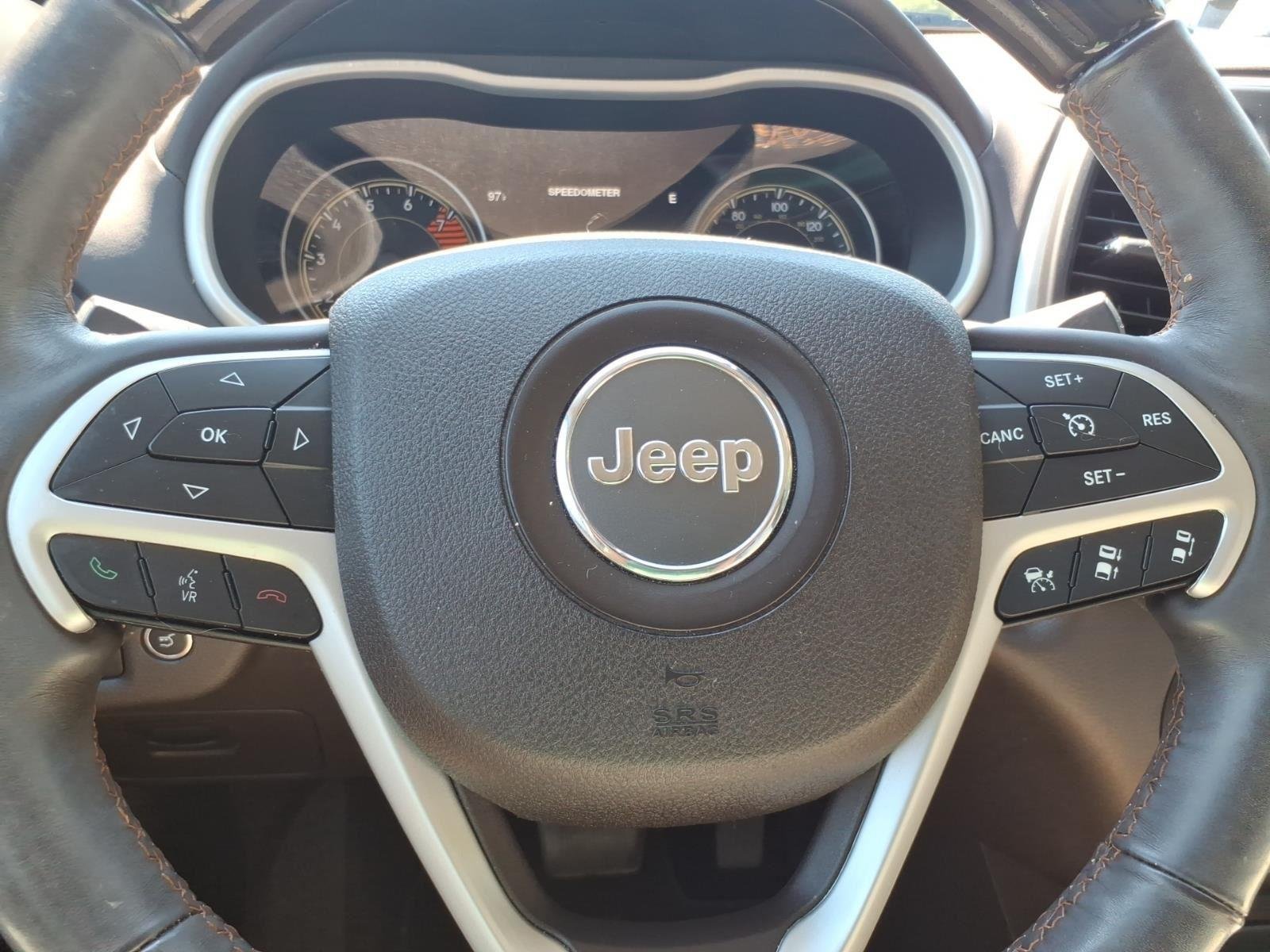 Used 2016 Deep Cherry Red Crystal Pearlcoat Jeep Overland image 14