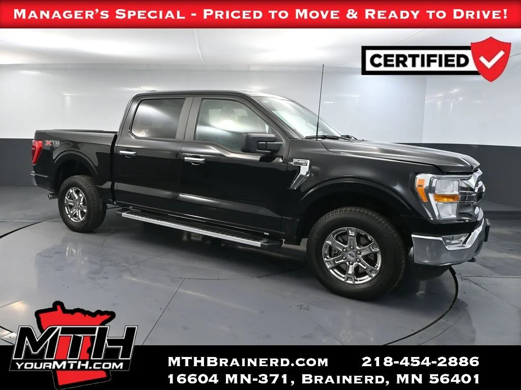 Certified Used 2023 Gray Ford XLT image 1