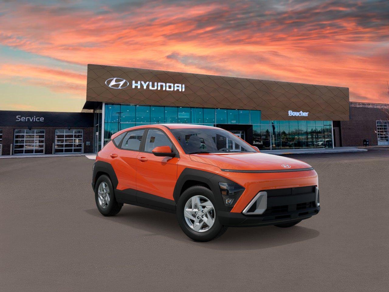 New 2026 Soultronic Orange Pearl Hyundai SE AWD image 2