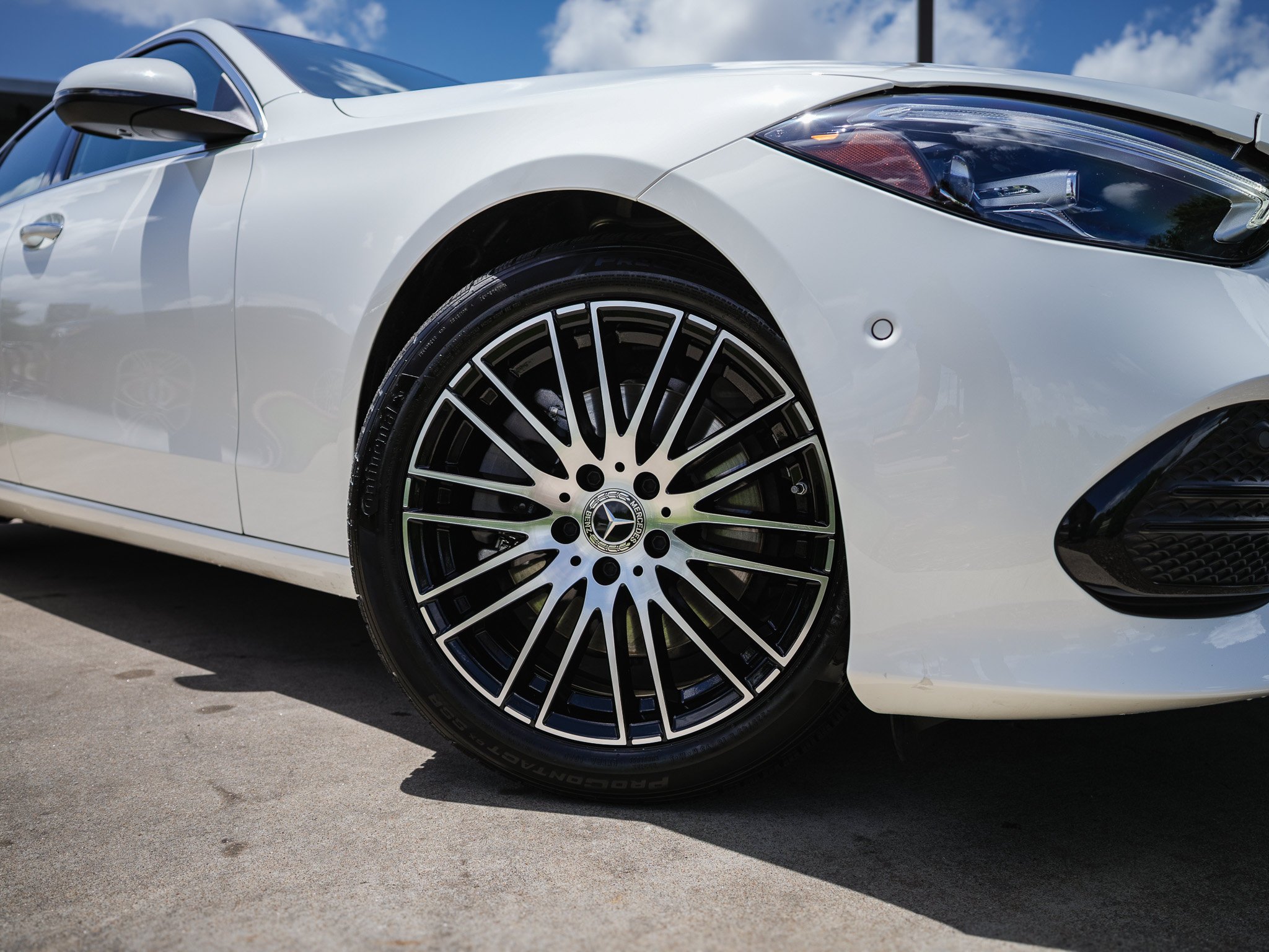 Certified Used 2025 Polar White Mercedes-Benz C 300 image 3