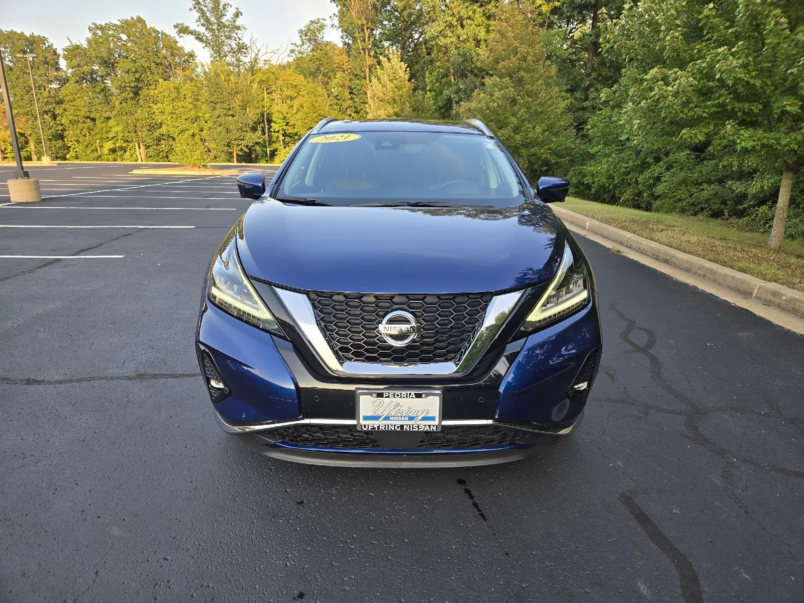 Used 2021 Deep Blue Pearl Nissan Platinum image 7