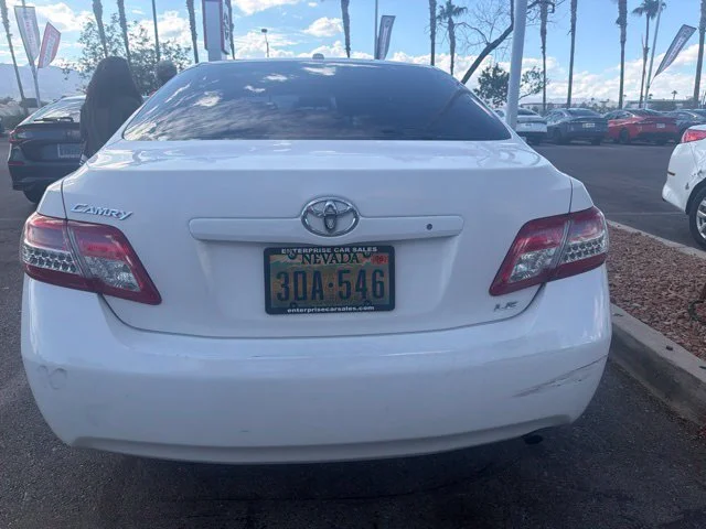 Used 2011 Super White Toyota LE image 7