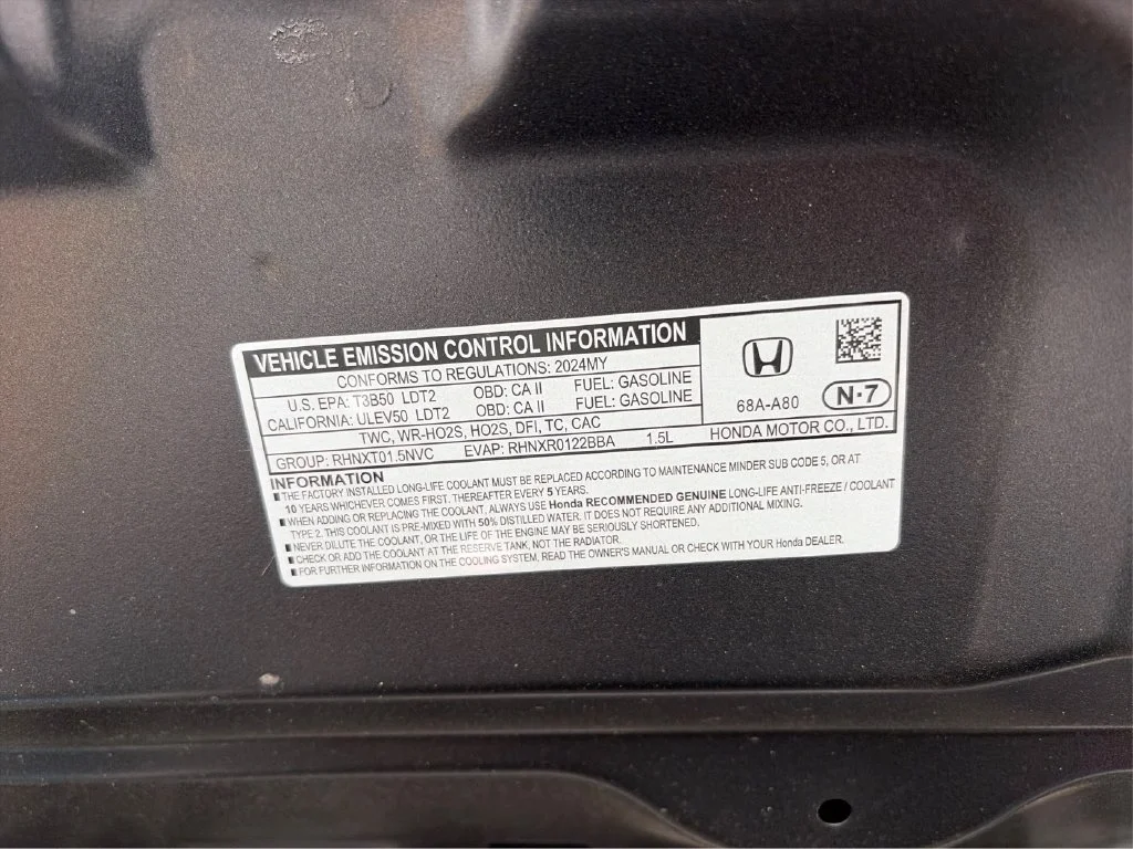 Used 2024 Meteorite Gray Metallic Honda 1.5T AWD EX-L image 65