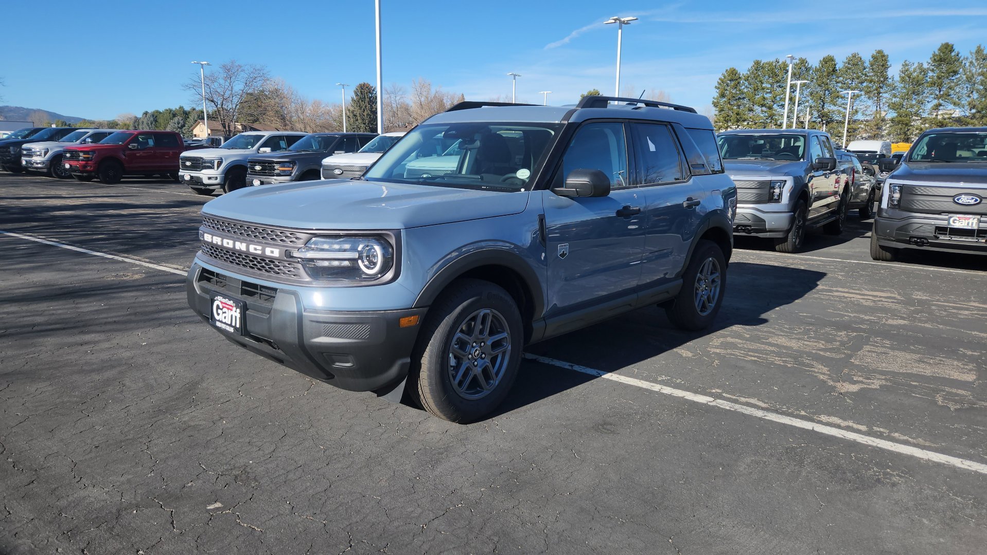 New 2025 Azure Gray Metallic Tri-Coat Ford Big Bend image 2