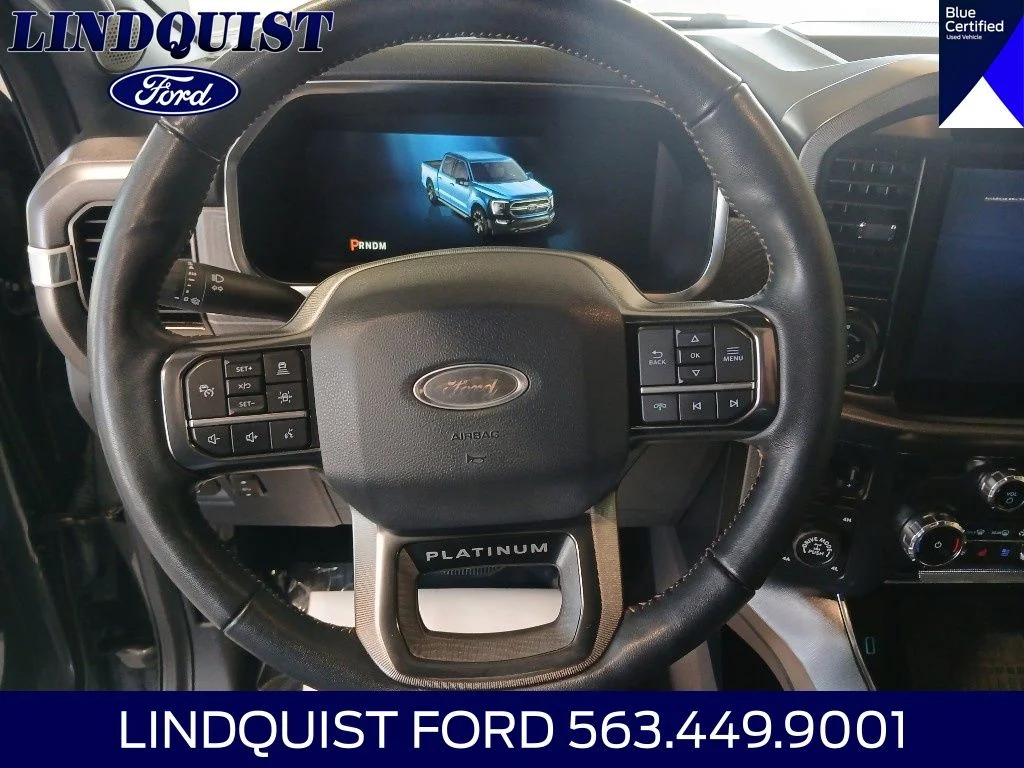 Certified Used 2022 Gray Metallic Ford Platinum image 14