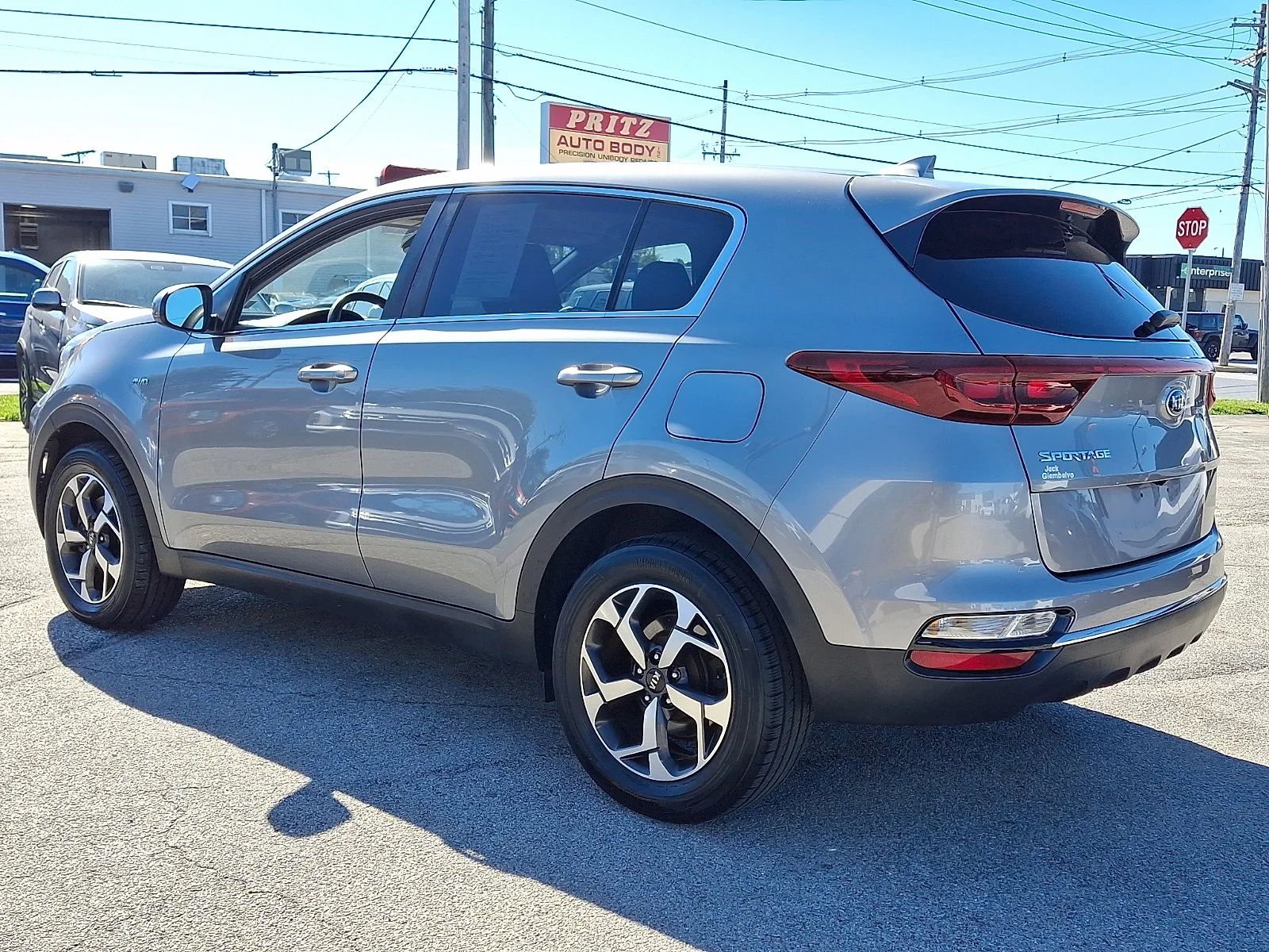 Certified Used 2020 Gray Kia LX image 4