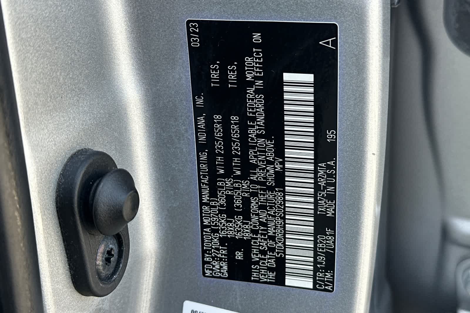 Certified Used 2023 Celestial Silver Metallic Toyota XLE image 28