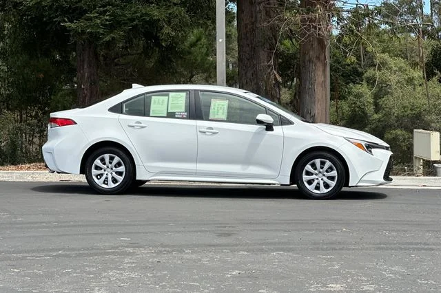 Certified Used 2024 White Toyota LE image 3