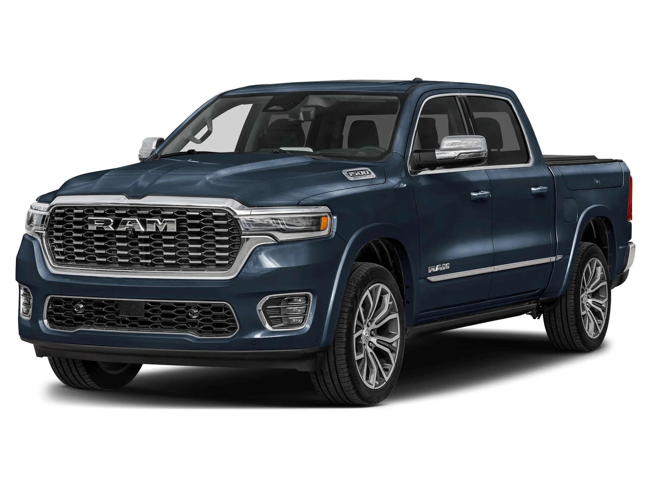 New 2027 Forged Blue Metallic  Paint Ram TUNGSTEN CREW CAB 4X4 5