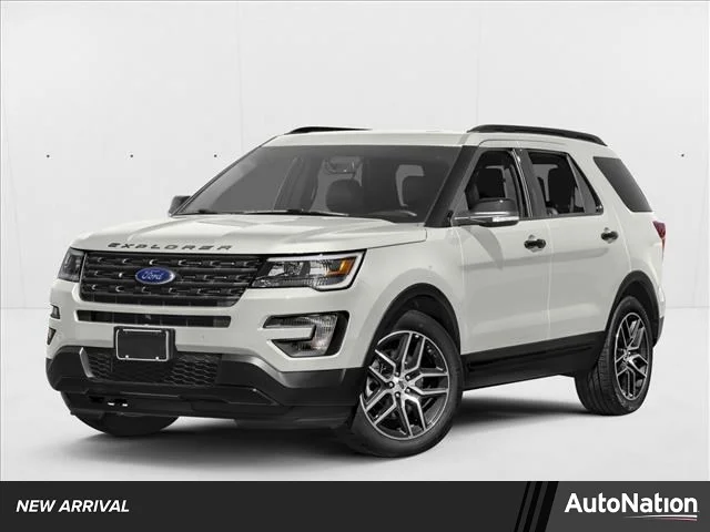 Used 2016 White Platinum Metallic Tri-Coat Ford Sport image 1