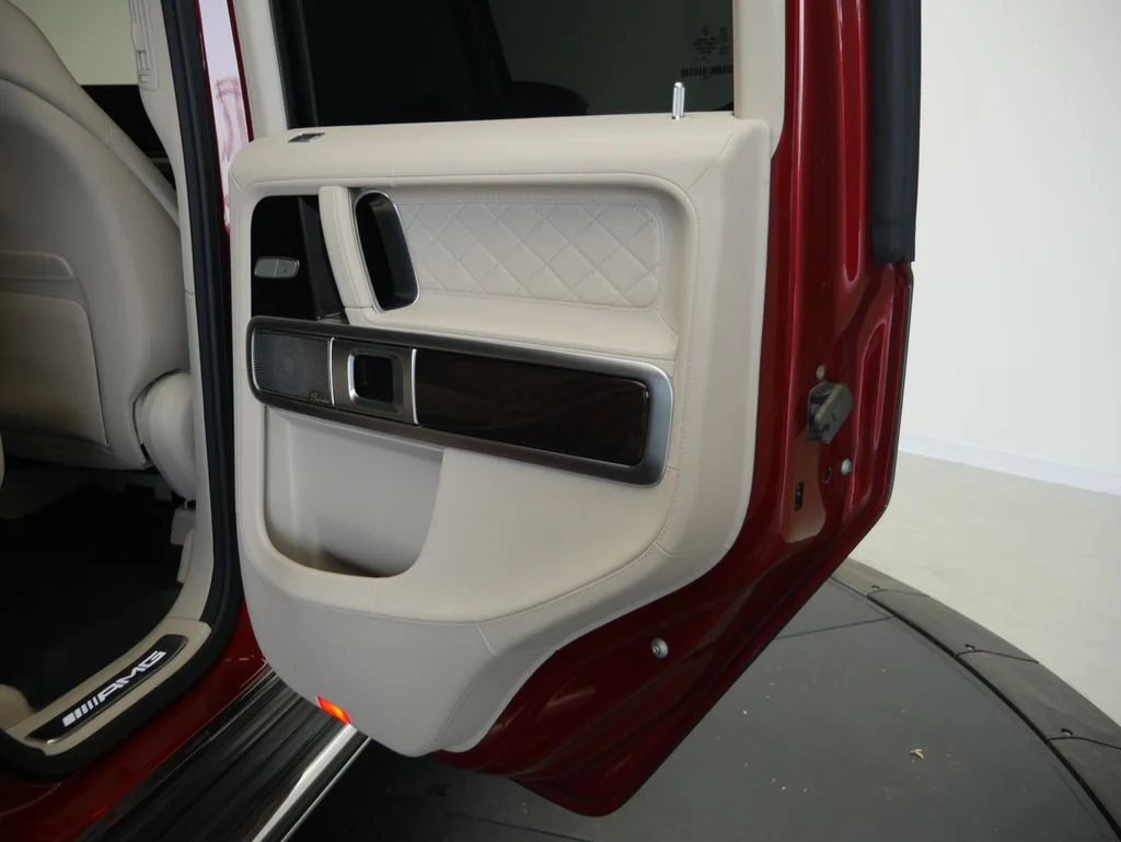 Certified Used 2024 MANUFAKTUR Cardinal Red Metallic Mercedes-Benz G 63 AMG® image 25