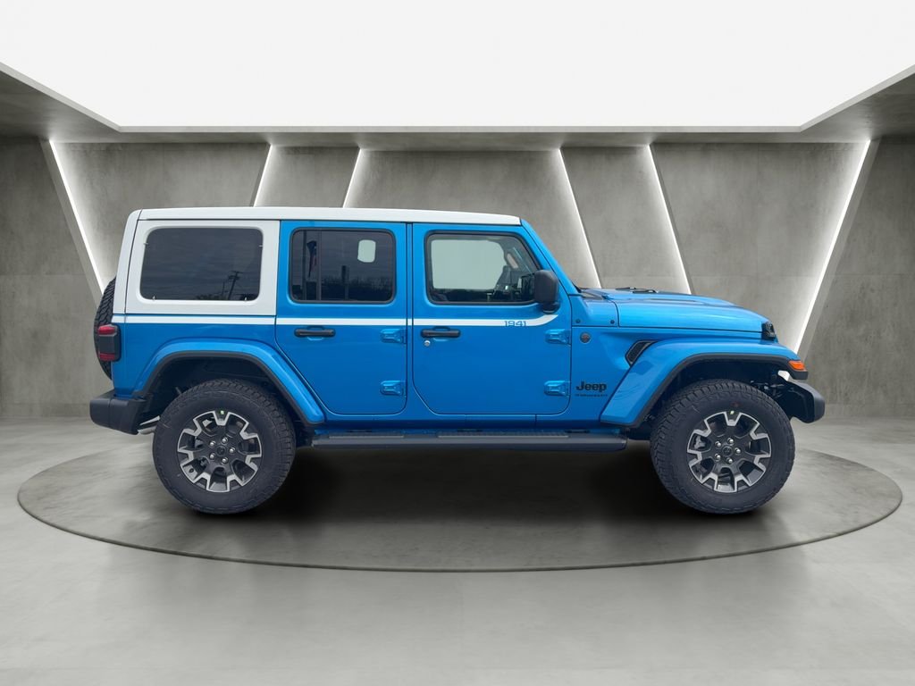 New 2027 Hydro Blue Pearlcoat Jeep Sahara image 8