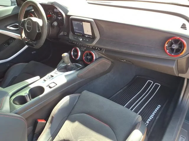 Used 2022 SHADOW GRAY METALLIC Chevrolet ZL1 image 22