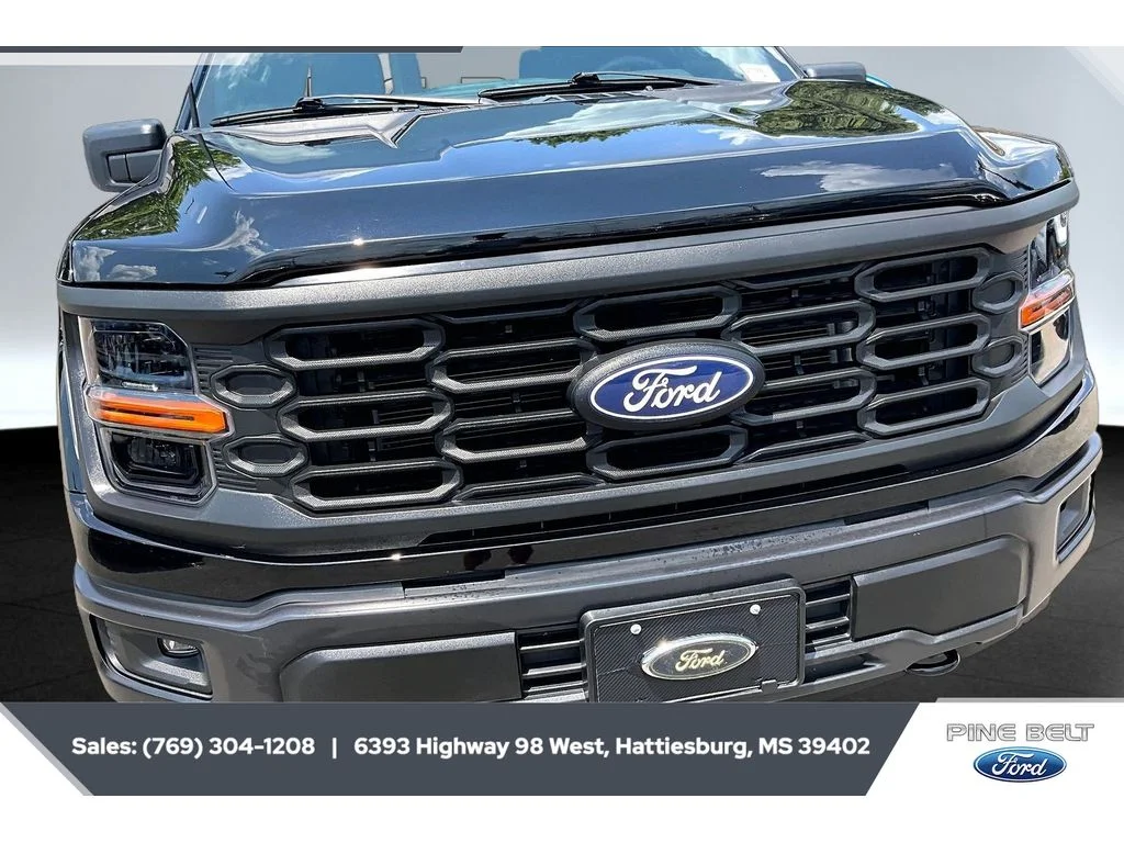 Used 2024 Agate Black Metallic Ford STX image 22