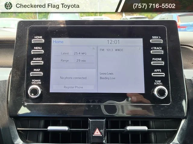 Used 2024 Celestial Silver Metallic Toyota SE image 15