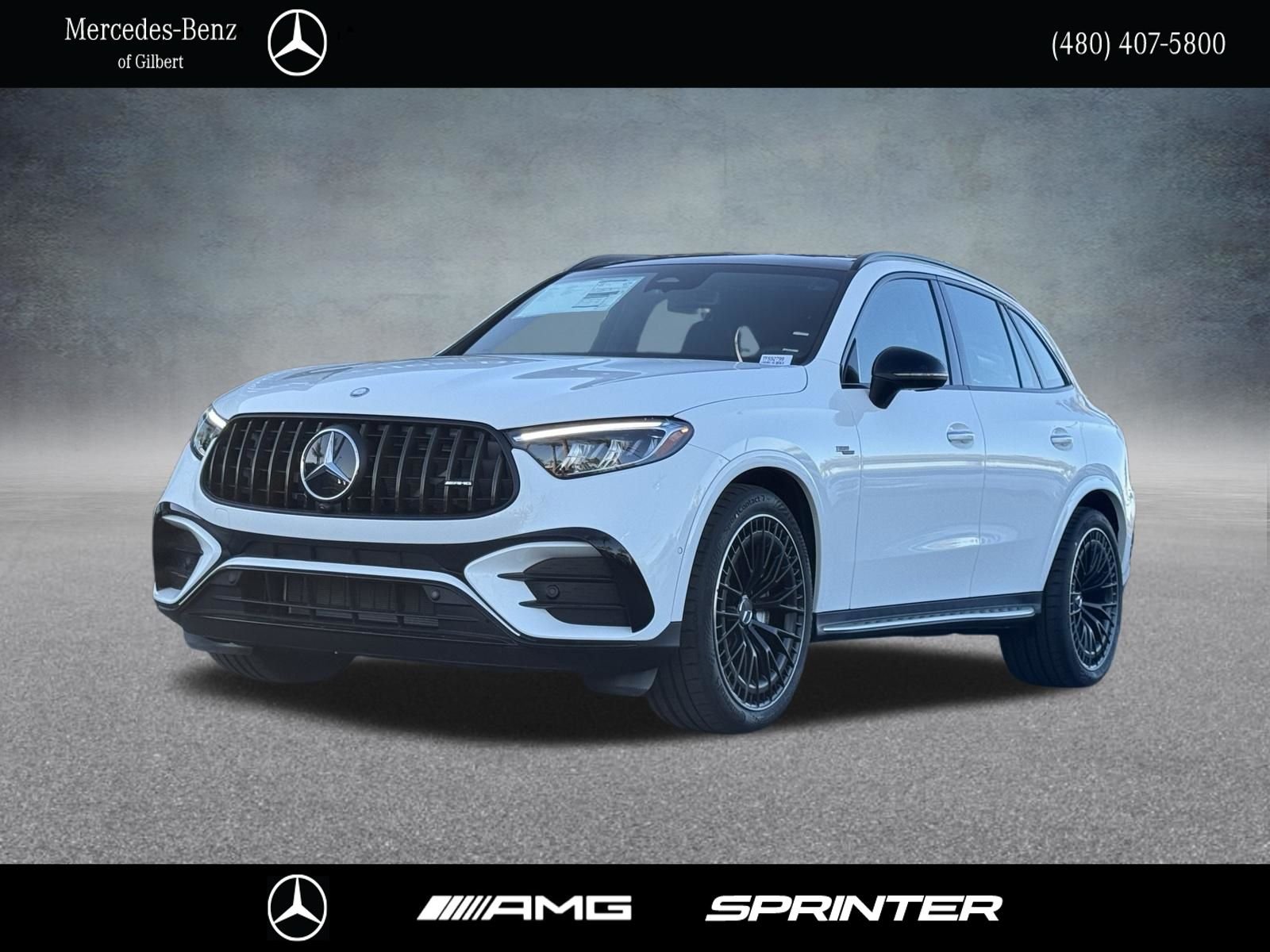 New 2026 Polar White Mercedes-Benz GLC 43 AMG® image 1