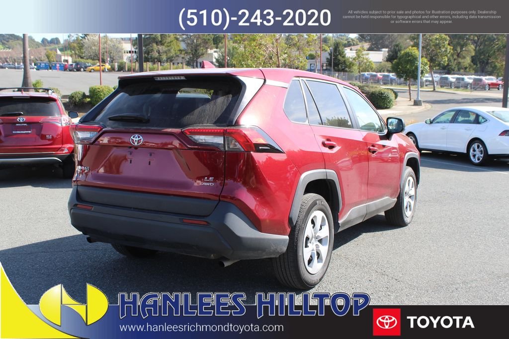 Certified Used 2024 Red Toyota LE image 7
