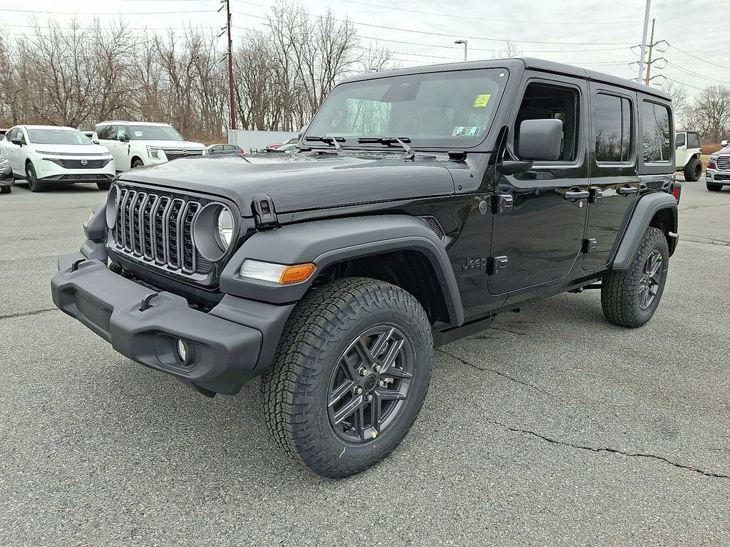 New 2026 Black Clearcoat Jeep Sport S image 2