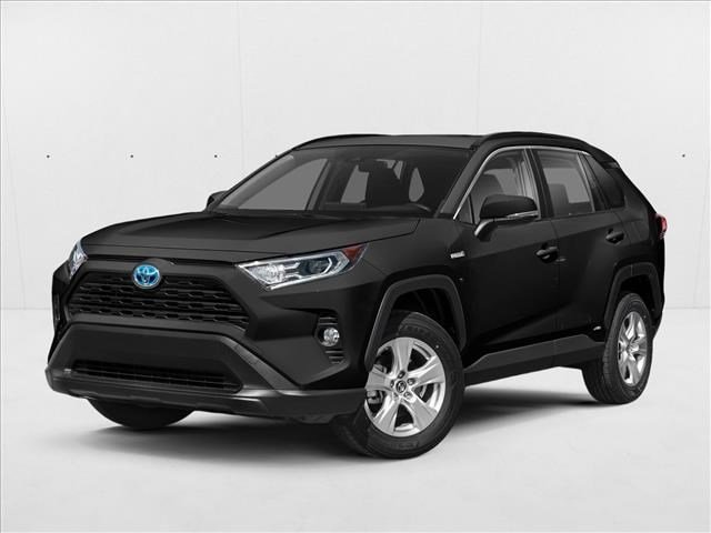 Used 2022 Midnight Black Metallic Toyota Hybrid XLE image 1