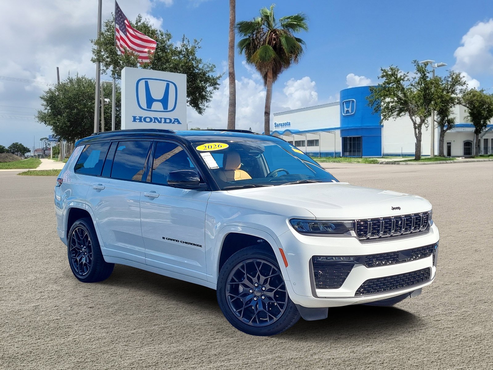 Used 2026 Bright White Clearcoat Jeep Summit image 1