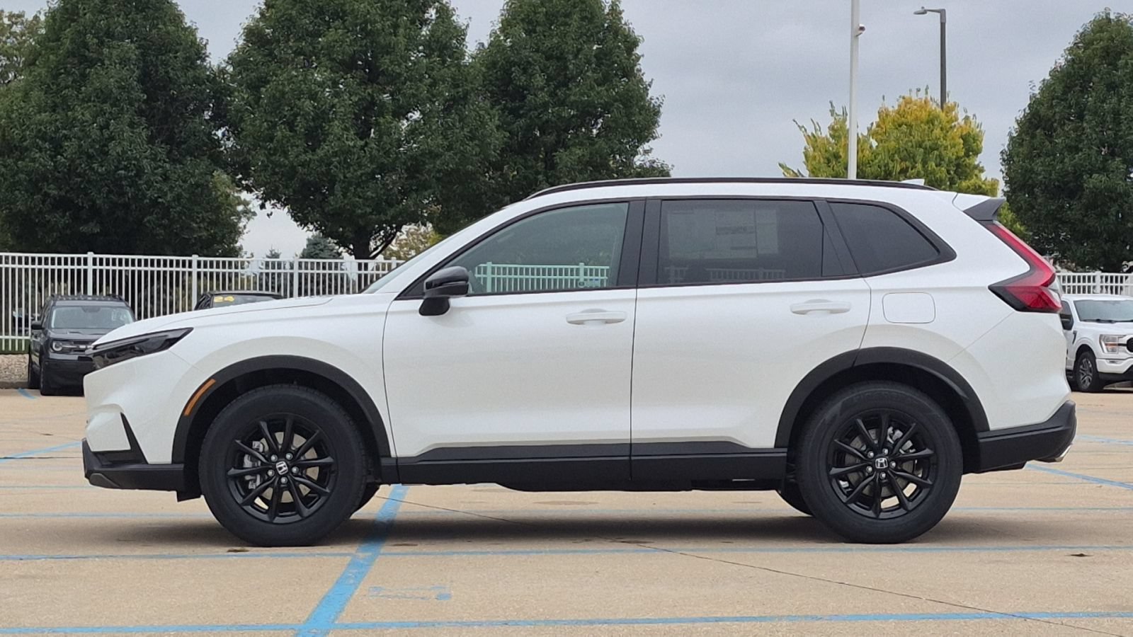 New 2027 Platinum White Pearl Honda Sport image 9
