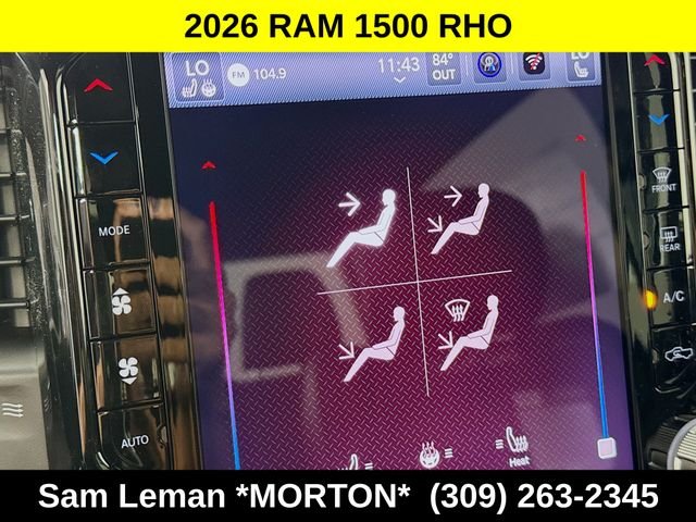 New 2026 Molten Red Pearl-Coat Exterior Paint Ram RHO image 16