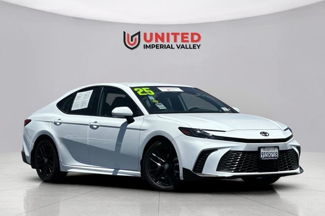 Used 2025 White Toyota SE image 1