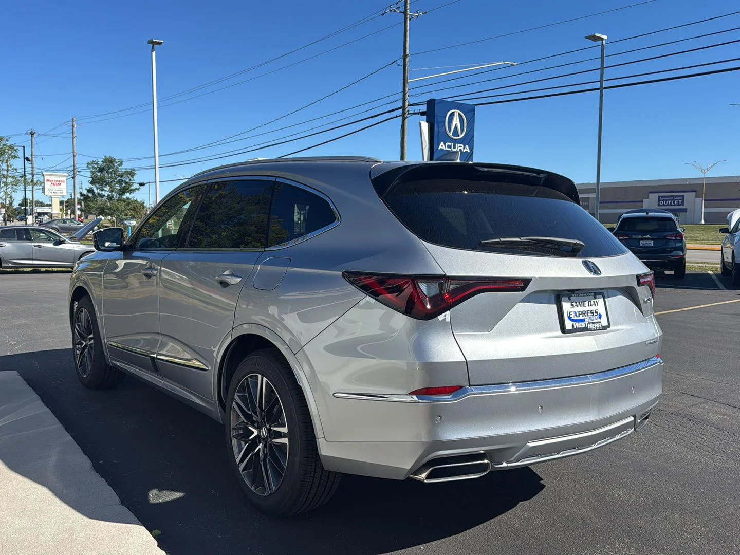New 2026 Solar Silver Metallic Acura SH-AWD w/Advance image 6