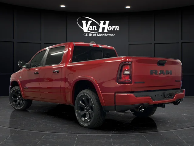 New 2026 Molten Red Pearl-Coat Exterior Paint RAM Big Horn/Lone Star image 5
