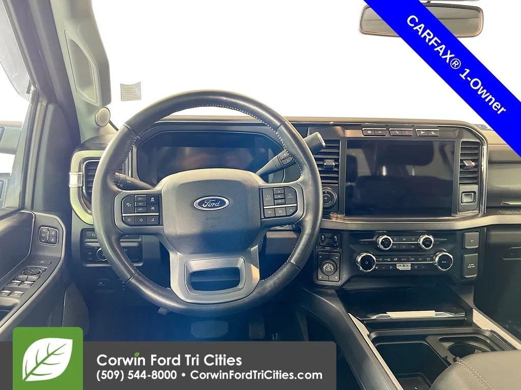 Used 2024 Glacier Gray Metallic Ford Lariat image 28