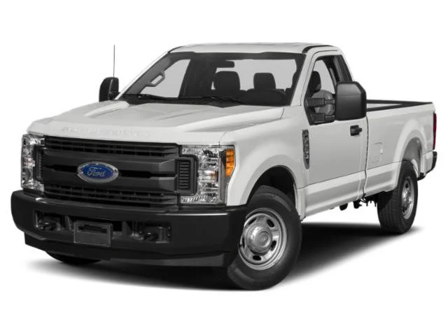 Used 2019 White Ford XL Pickup 2D 8 ft image 1
