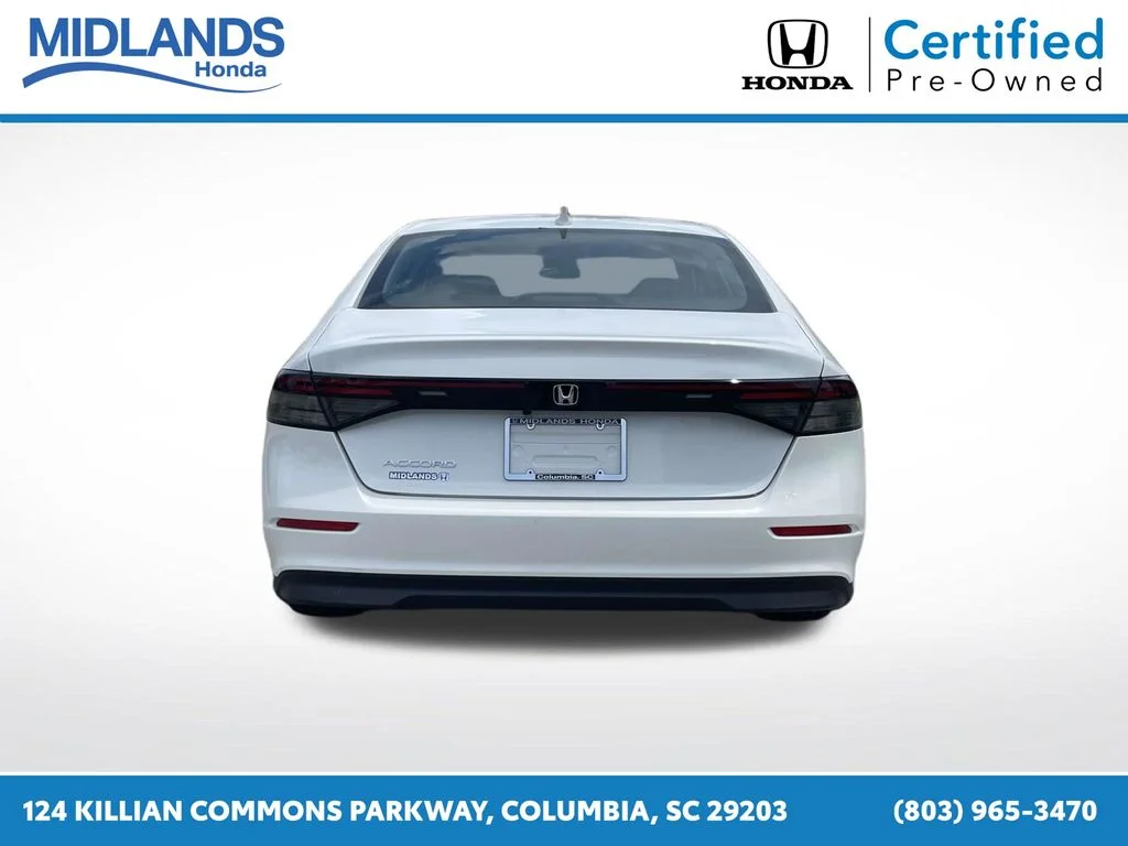Certified Used 2026 Platinum White Pearl Honda LX image 5