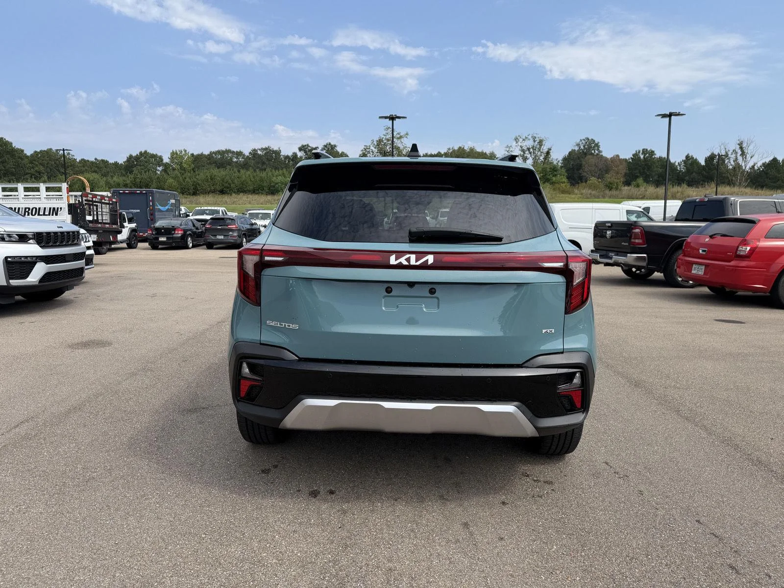 Used 2025 Pluton Blue Kia EX image 5