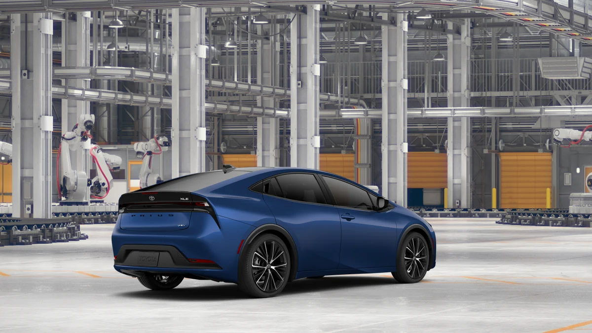 New 2027 Reservoir Blue Toyota XLE image 10