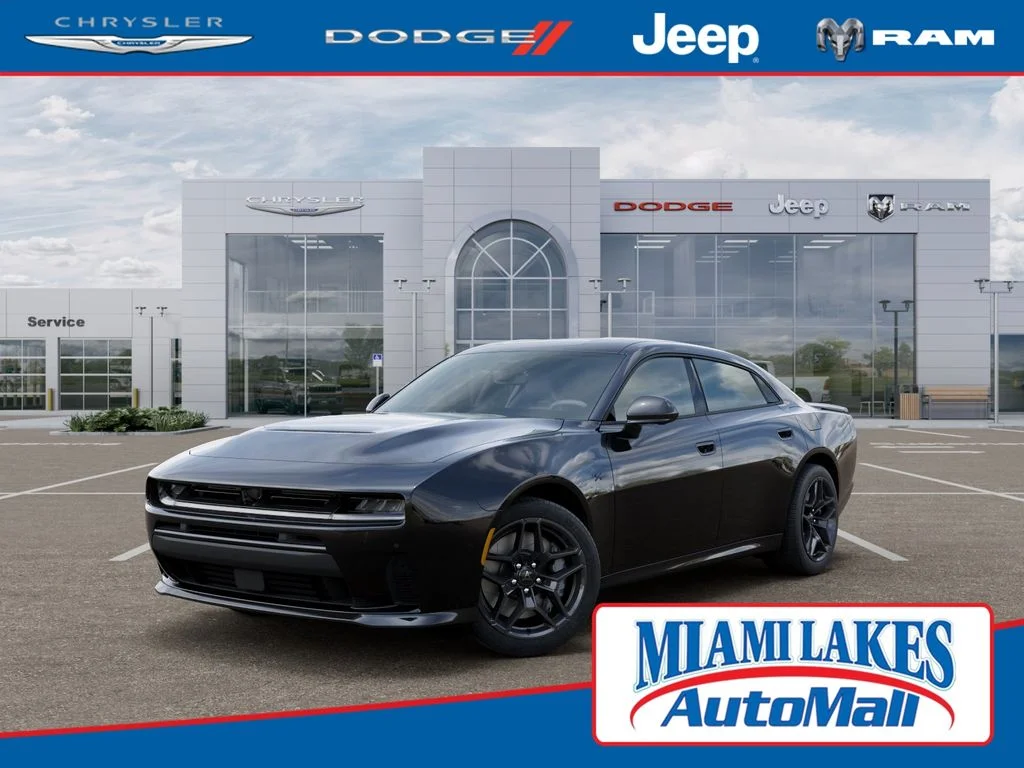 New 2026 Diamond Black Crystal Pearlcoat Dodge R/T Plus image 1