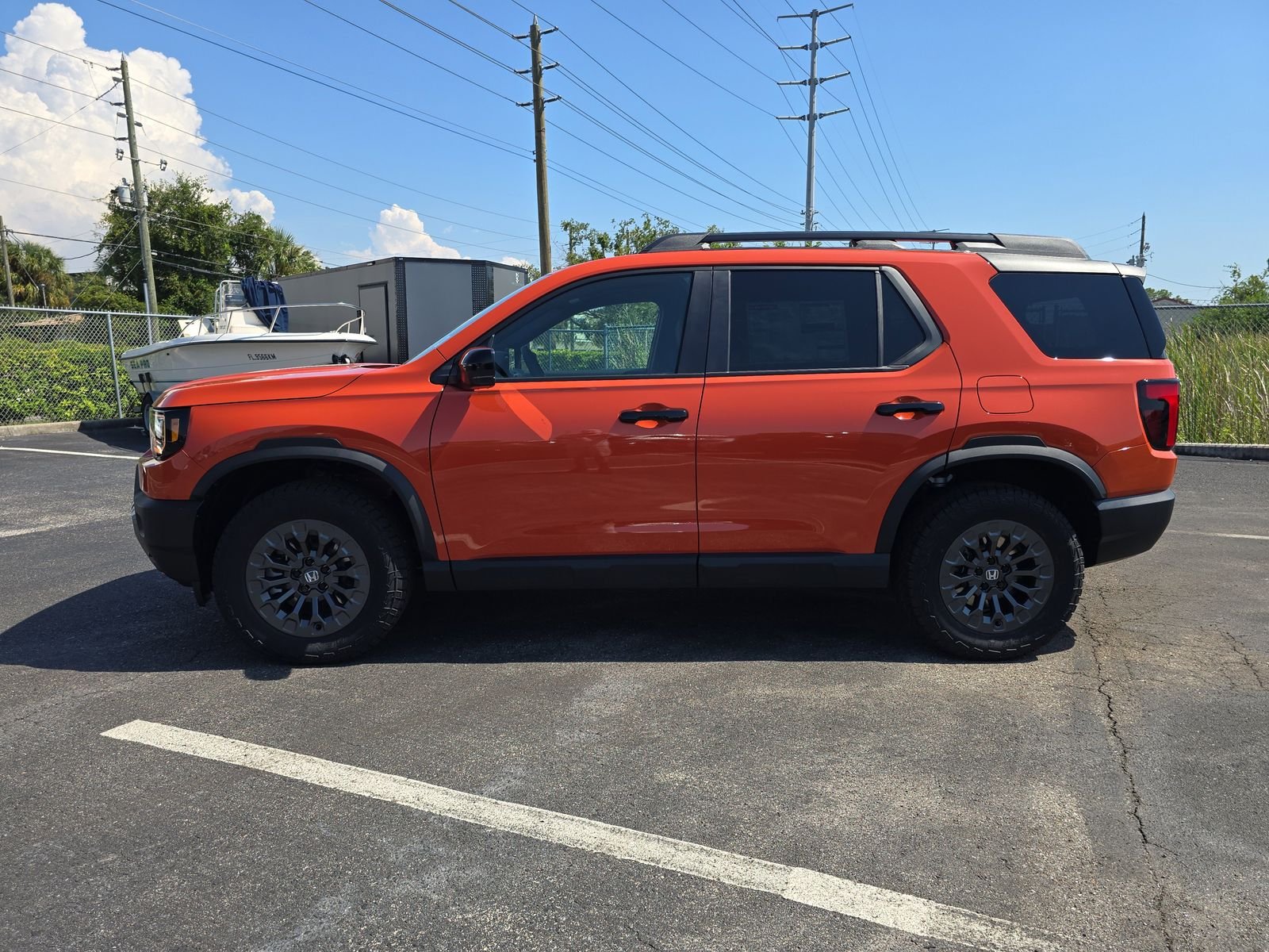 New 2026 Sunset Orange Honda TrailSport image 6