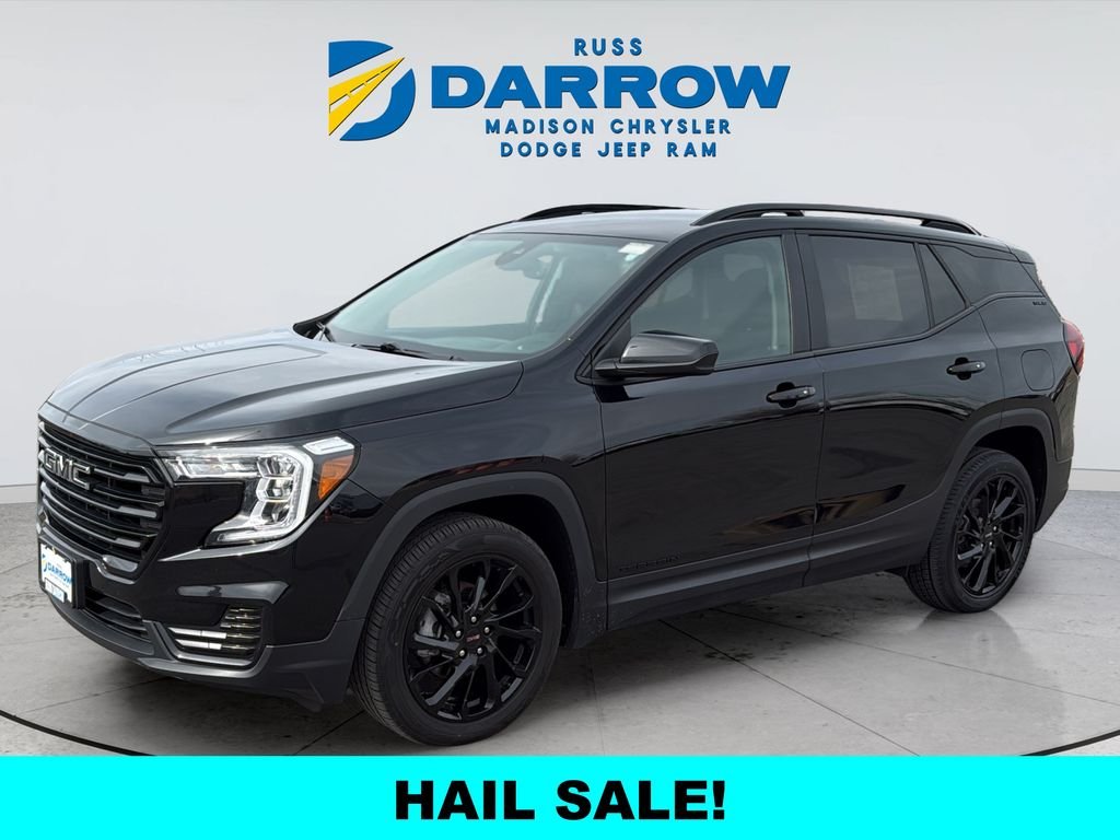 Used 2023 Black GMC SLE image 1