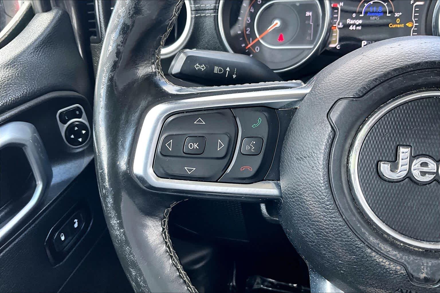 Used 2018 Granite Crystal Metallic Clearcoat Jeep Sahara image 23