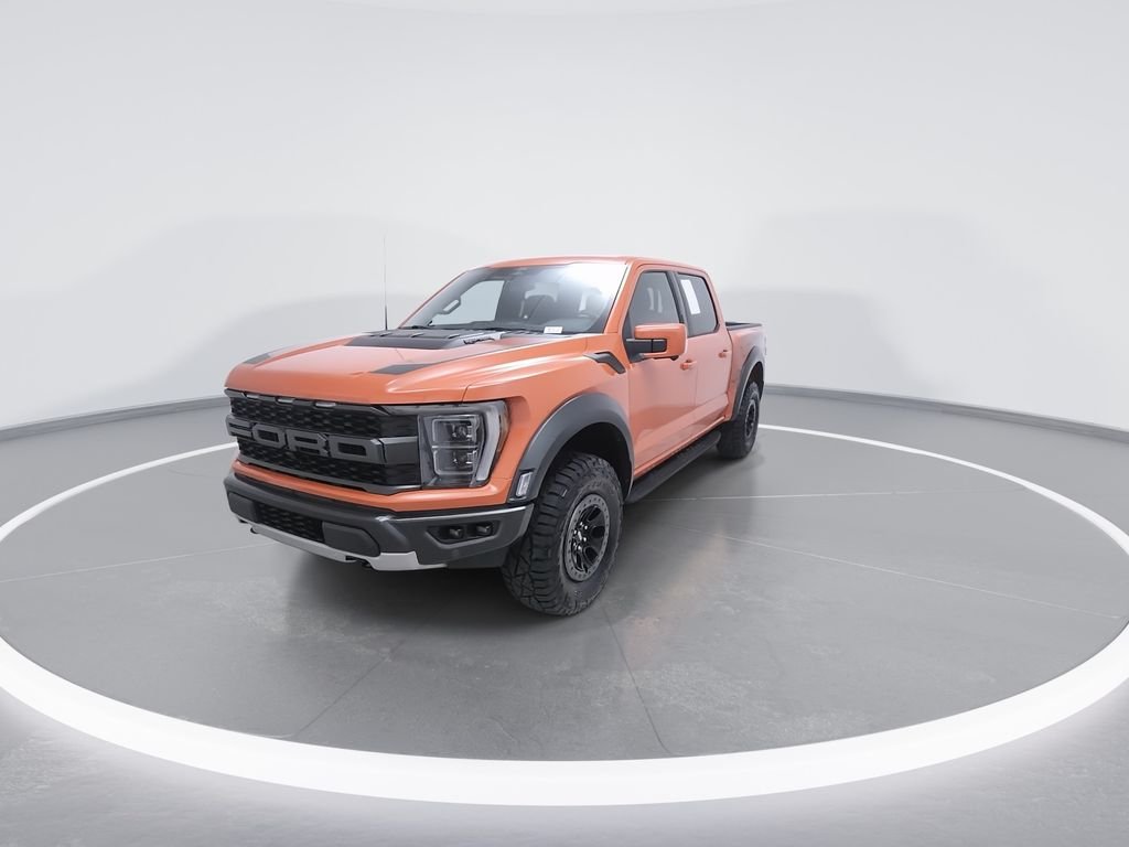 Used 2022 Orange Ford Raptor image 3