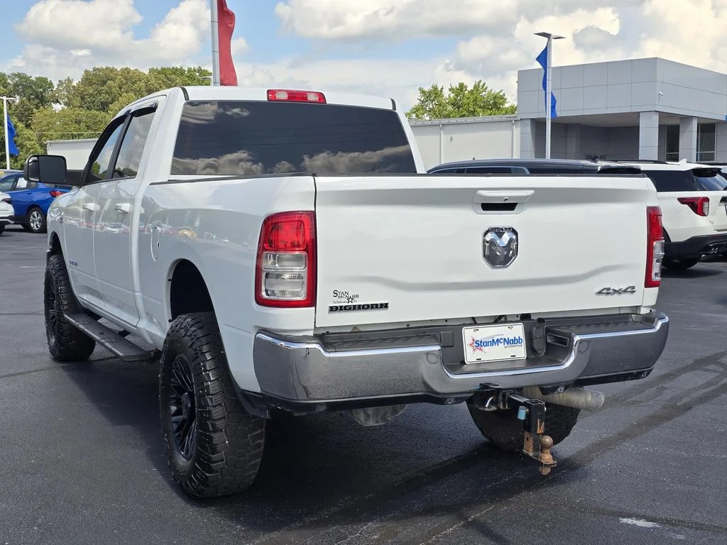 Used 2021 Bright White Clearcoat Ram Big Horn image 6