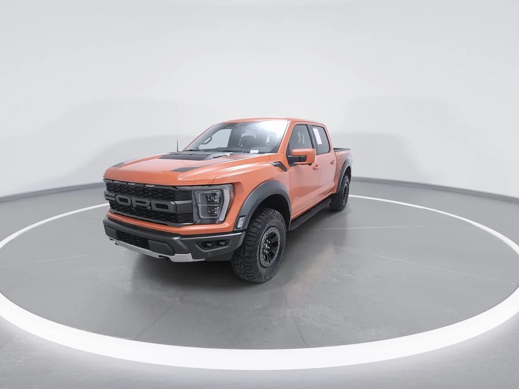 Used 2022 Orange Ford Raptor image 3