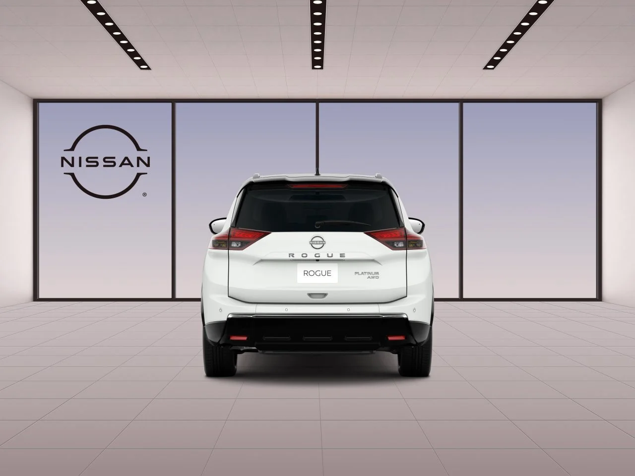 New 2026 Everest White Pearl TriCoat / Super Black Two-tone Nissan Platinum image 6